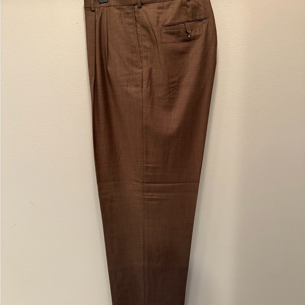 Roundtree & Yorke Classic Brown Dress Pants
